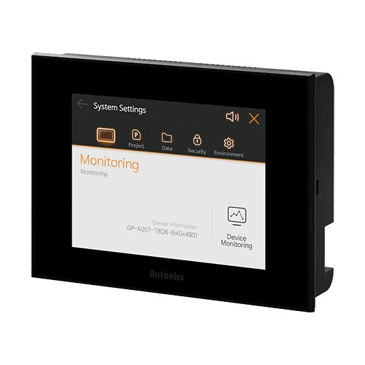 HMI Autonics GP-A057-T8D6 (5,7 inch) 24VDC