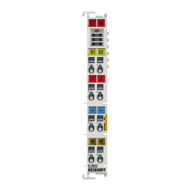 EL2002 | EtherCAT Terminal, 2-channel digital output, 24 V DC, 0.5 A