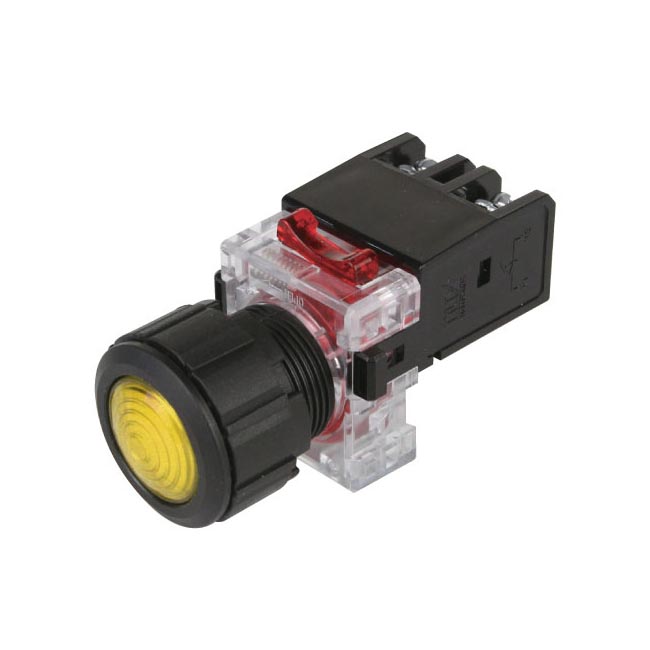 Đèn báo vàng Hanyoung MRP-KA0Y 110-220V 25mm