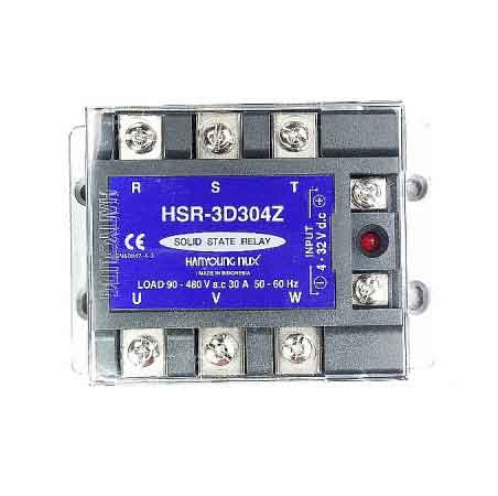 Rơ le bán dẫn Hanyoung HSR-3D304Z 30A 3 Pha