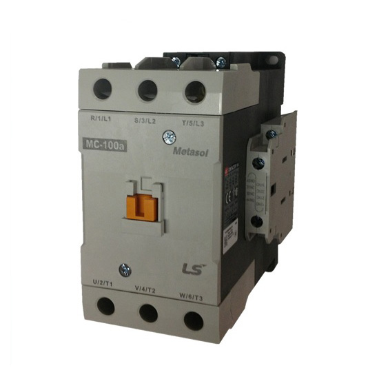 Contactor LS MC-100a 24VDC 100A 55kW 2NC+2NO