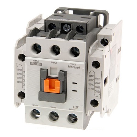 Contactor LS MC-40a 380V 40A 18.5kW 2NC+2NO