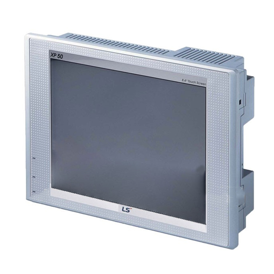 HMI LS XP50-TTA/DC 8.4 inch 24VDC