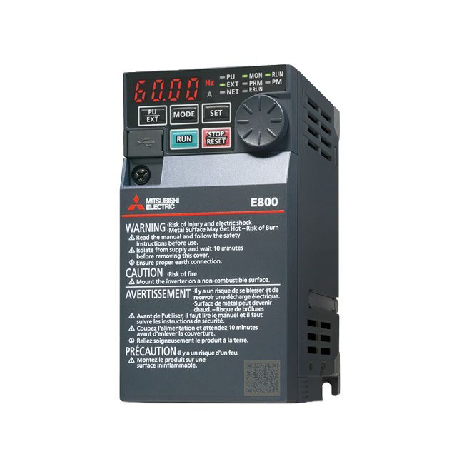 Biến tần Mitsubishi FR-E820-0.1K-1-60 0.1kW 3 Pha 220V