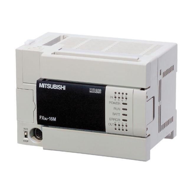 PLC Mitsubishi FX3U-16MR/ES-A (8 In / 8 Out Relay)