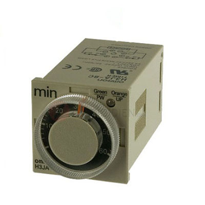 Rơ le thời gian (Timer) Omron H3JA-8A AC200-240 30M