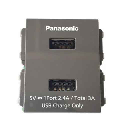 Ổ cắm USB 2 cổng Panasonic WEF11821H